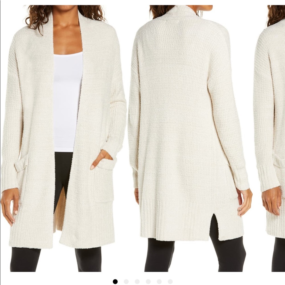 NEW Barefoot Dreams CozyChic Long Weekend Cardigan